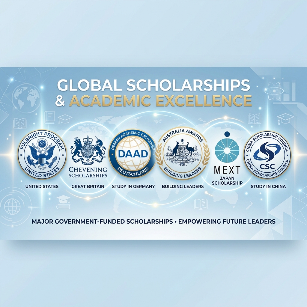 Government-Funded Scholarships (Fall 2027 Intake) - Complete List